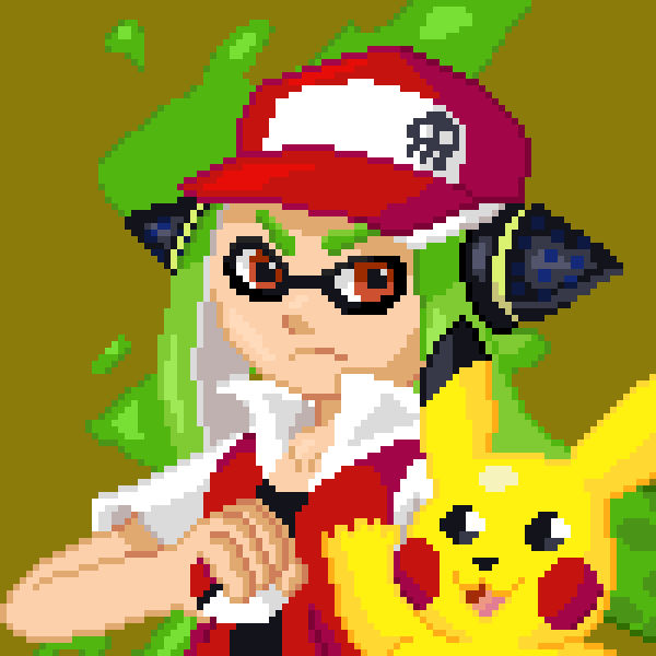 Agent 3 as Trainer Red by KaosMass95 on DeviantArt