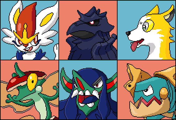 Pokemon SwSh Team by KaosMass95 on DeviantArt