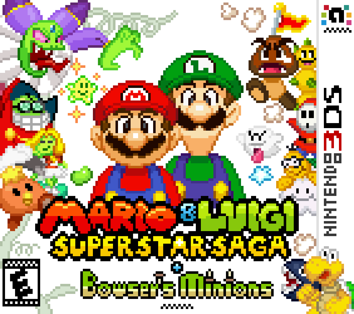 Mario and Luigi Superstar Saga DX Redraw