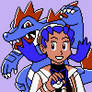 Kris and Feraligatr
