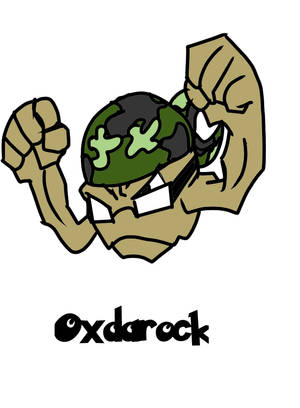 Nuzlock Oxdarock by MegaScarletsteam