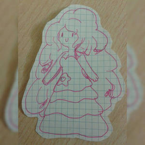 :SU: chibi Rose Quartz -my first rose-