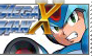 Megaman X stamp.