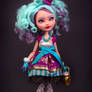 Madeline Hatter doll repaint