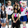 Sailor Moon Group Cosplay Fanime 2012