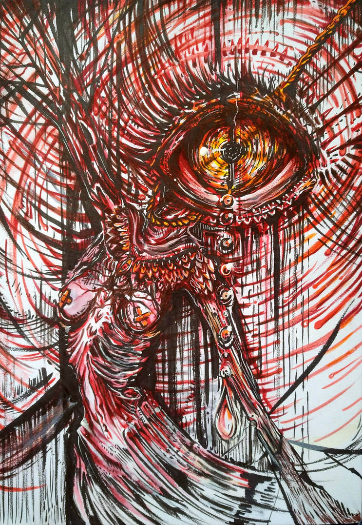 The Eye of the Body by paintausea on DeviantArt