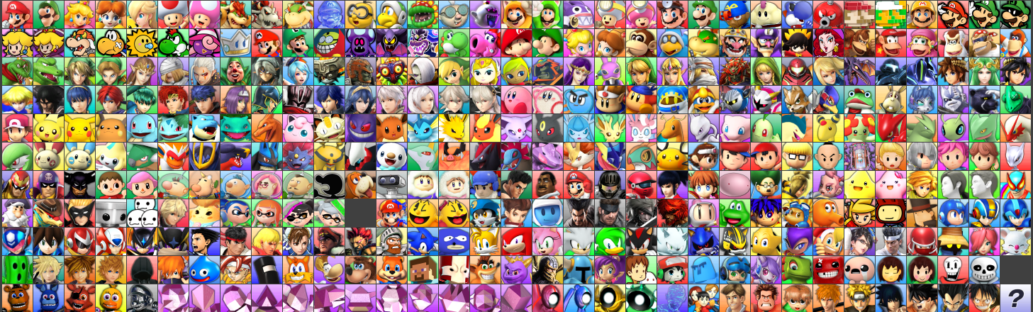 SSB4 Ultimate Roster by SylveonGives on DeviantArt