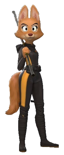Diane Foxington (The Bad Guys) Render by darepebo122 on DeviantArt