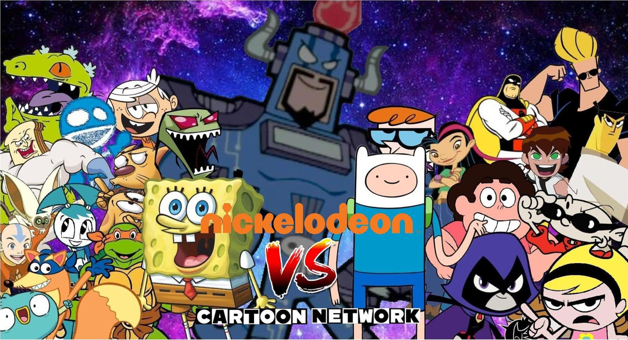 Nickelodeon Vs Cartoon Network by darepebo122 on DeviantArt
