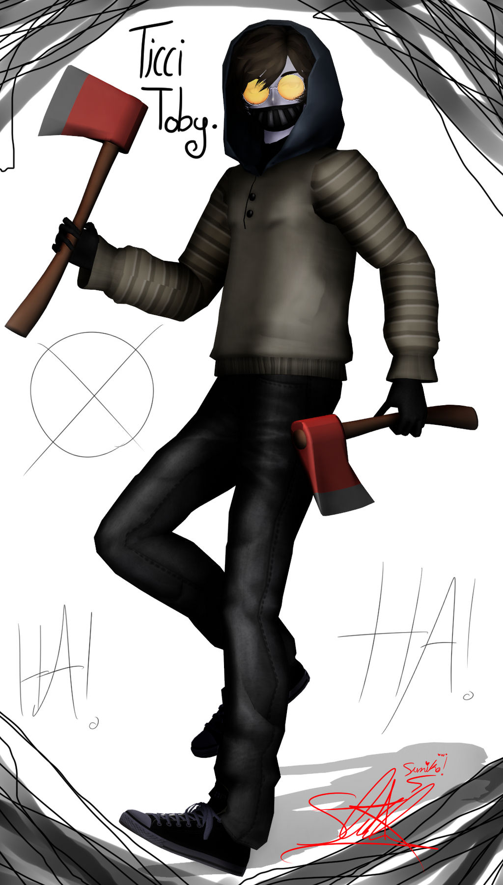 TICCI TOBY MMD MODEL. by StellaChan363 on DeviantArt