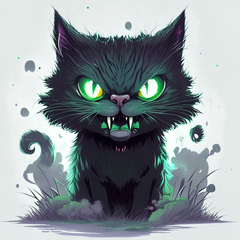 Scared cat by maskman626 on DeviantArt