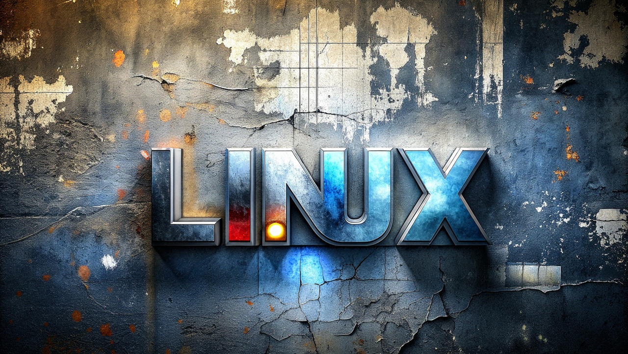 LINUX Lettering Wall by DEVDES-LPZ on DeviantArt