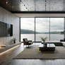 Modern clear interior architecture