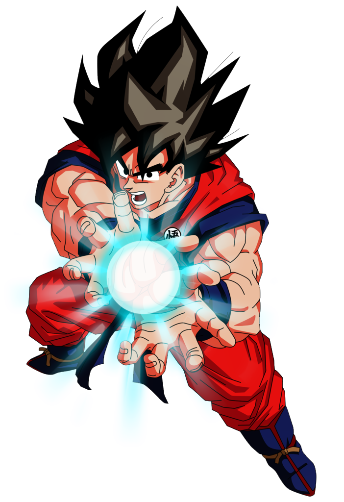 Goku Kamehameha by Styxero on DeviantArt