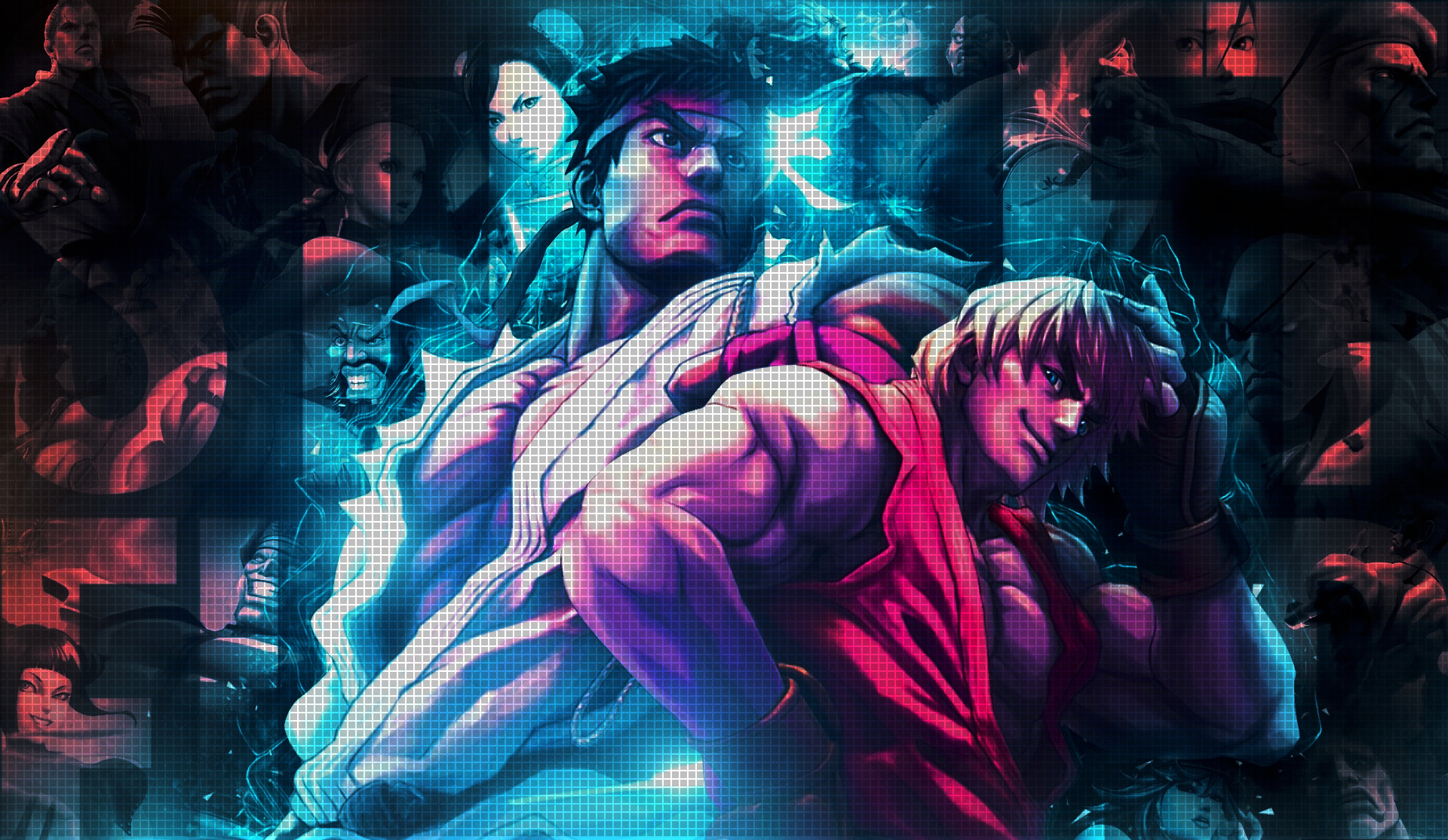 Akuma, Capcom, Street Fighter, Ken, Street Fighter Alpha 3, Super Street  Fighter IV, HD wallpaper