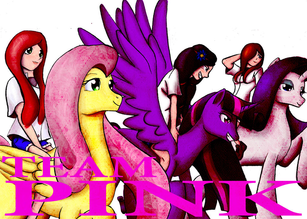 Pink Team Unity Team Pink Banner-effect by MANGAKrAfter on DeviantArt