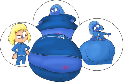 Blueberry Inflation Explosion Blueberry inflation by panda90555 on DeviantArt