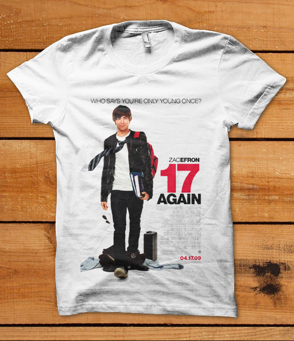 Zac efron best sale t shirt