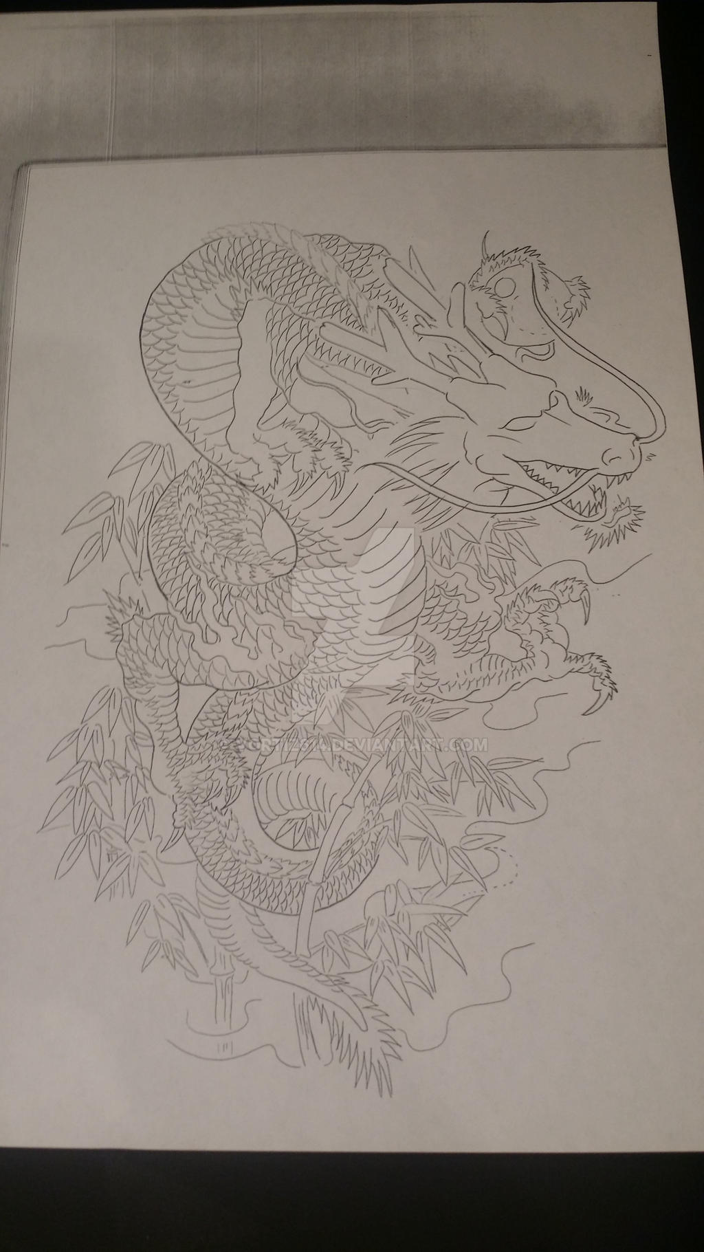 Shenron Tattoo Design By Vortiz614 On Deviantart Shenron Tattoo Design By Vortiz614 On Deviantart