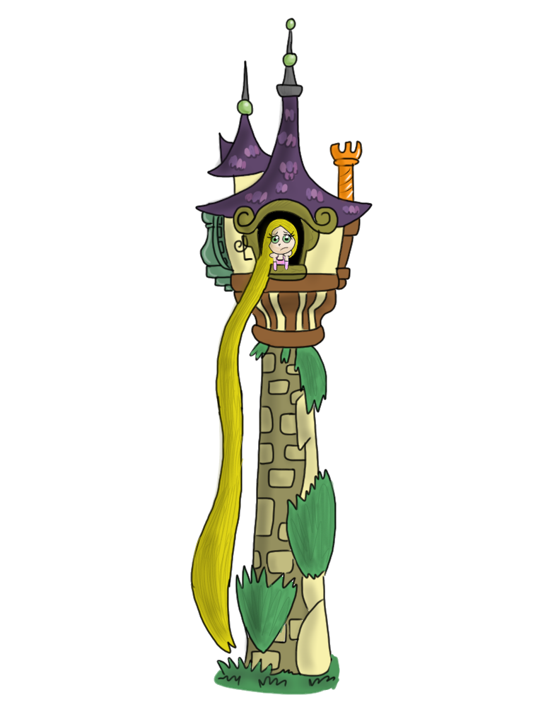 Башня для рапунцель Башня для рапунцель