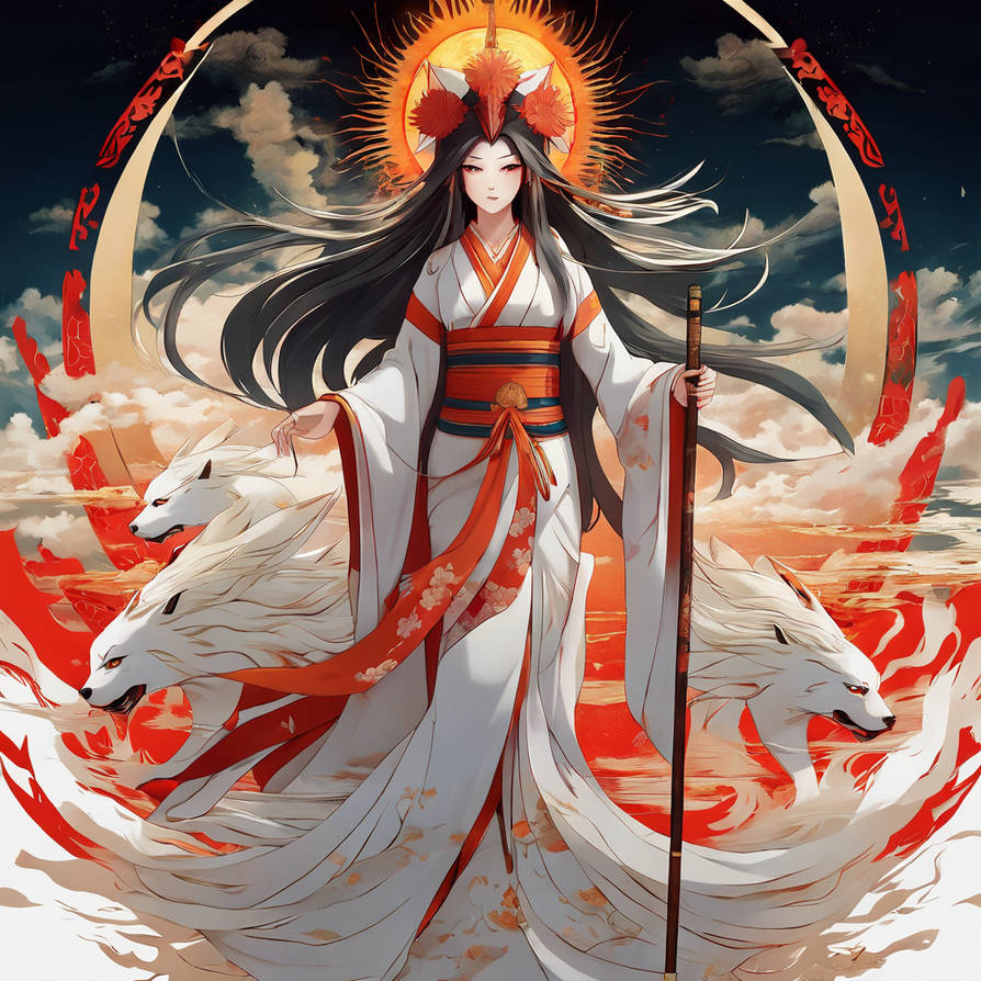 Amaterasu by Dawnlight32 on DeviantArt Amaterasu by Dawnlight32 on DeviantArt