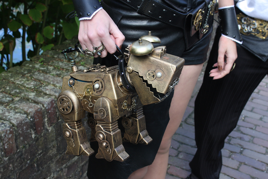 Steampunk handbag