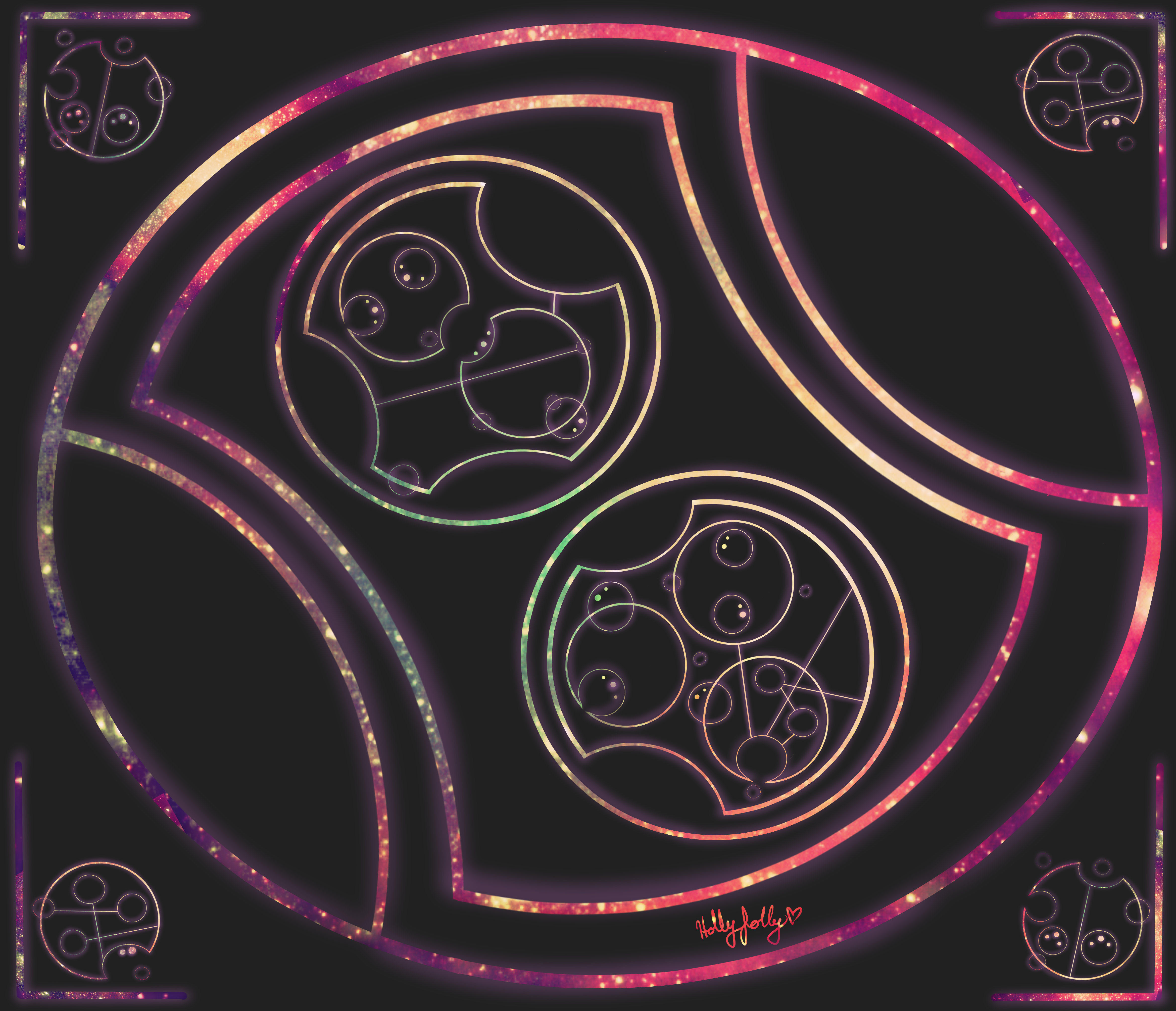 Gallifreyan B-Day Message