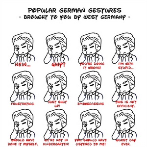 APH - popular German gestures