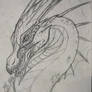 Demonic Dragon Sketch