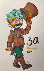 Ego-Inktober 2022 30: Pumpkin Gear