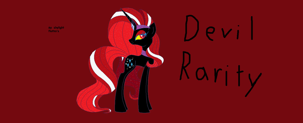 Devil Rarity by ThePoniPetArchives on DeviantArt