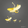 Banana icon design