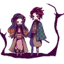 Tanjiro and Nezuko Kamado