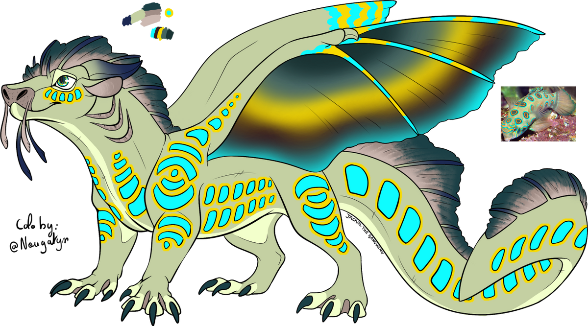 Wing of Fire advent calendar! DAY 1 by Nougatyn on DeviantArt