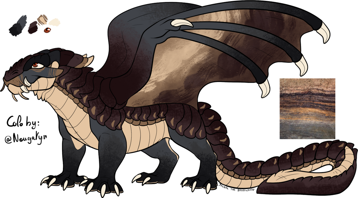 Wing of Fire advent calendar! DAY 2 by Nougatyn on DeviantArt