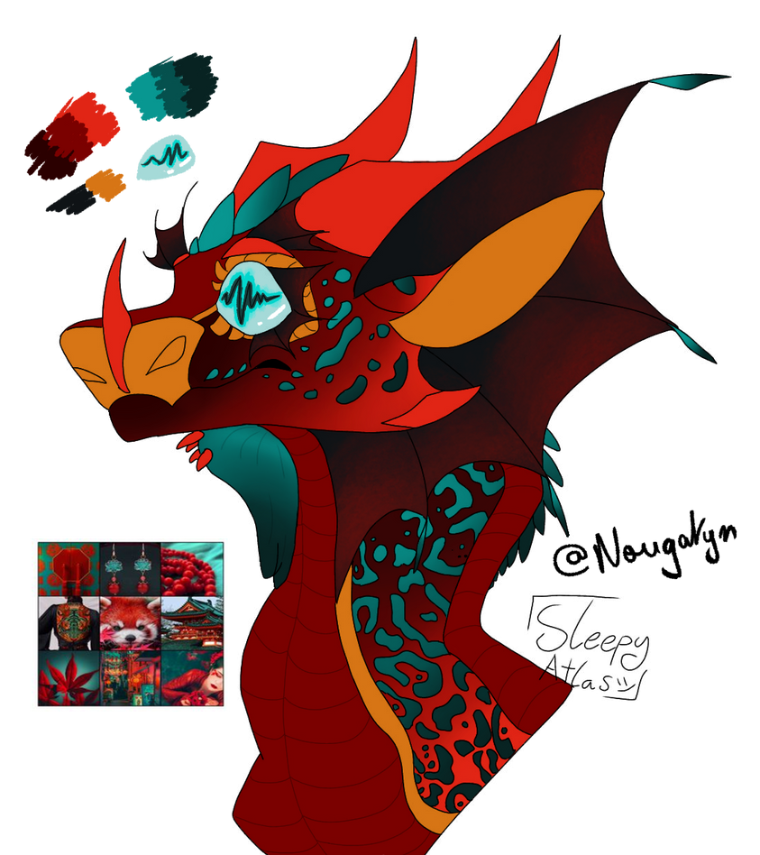 Wing of fire advent calendar! DAY 14 by Nougatyn on DeviantArt