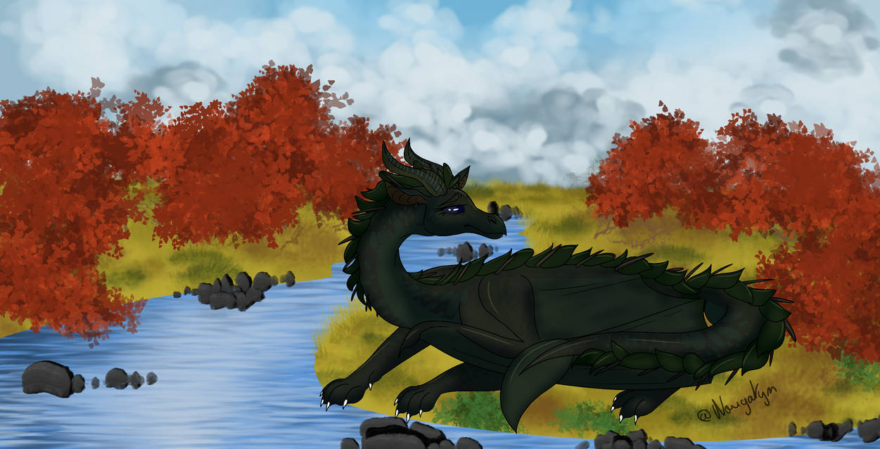 Wing of fire advent calendar! DAY 22 by Nougatyn on DeviantArt