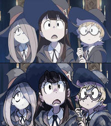 Little Witch Academia Screencap Redraw!