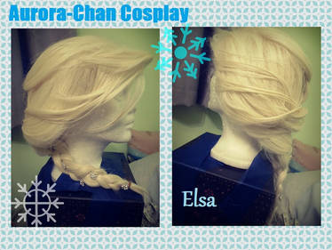 Elsa Styled Wig from Frozen