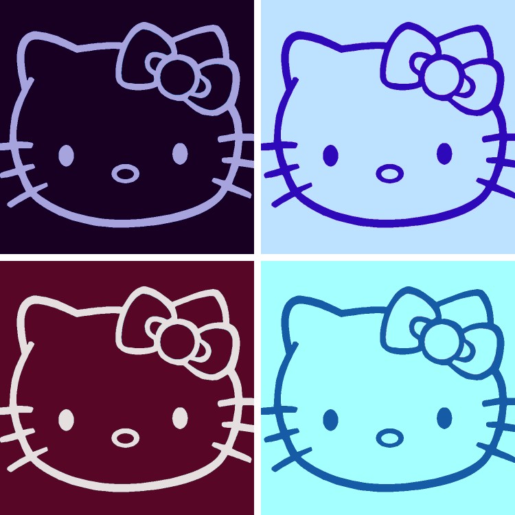 Hello Kitty Pop Art