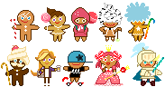 Cookie Run pixels