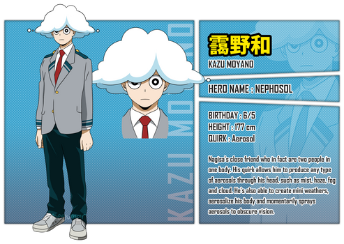 Moyano Kazu - BNHA OC