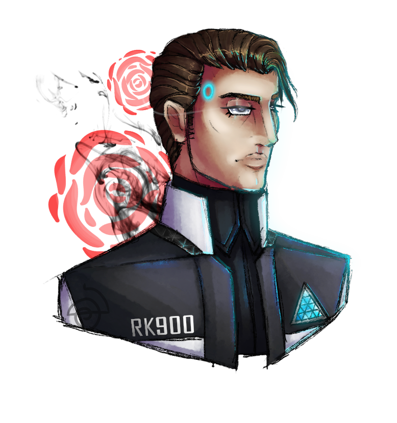 Rk900 doodle 1 by Cross-The-Swirl on DeviantArt