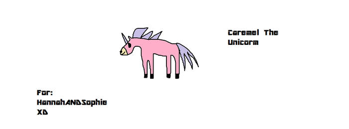 Caremel The Unicorn