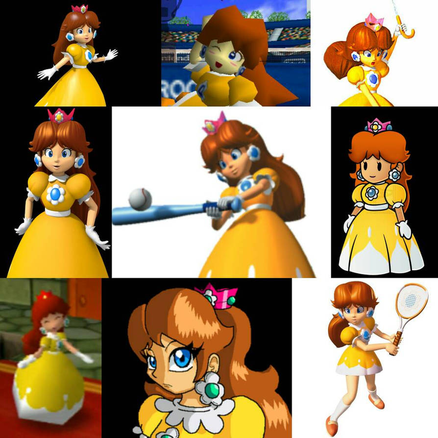 Princess Daisy Instruments Princess Daisy (Classic Version) Collage by andrew6666666 on DeviantArt
