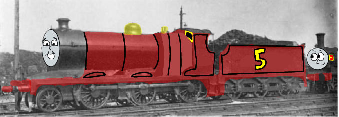 James the Red Engine by TobyAndBrunoCentral on DeviantArt