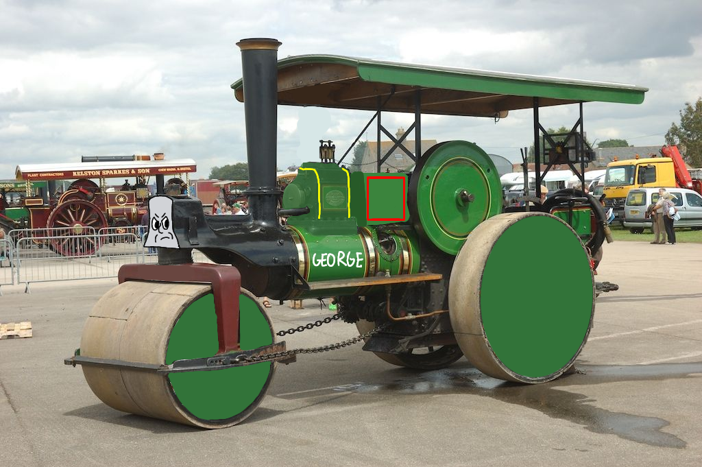 Steam Roler Vehicle George the Steam Roller by TobyAndBrunoCentral on DeviantArt