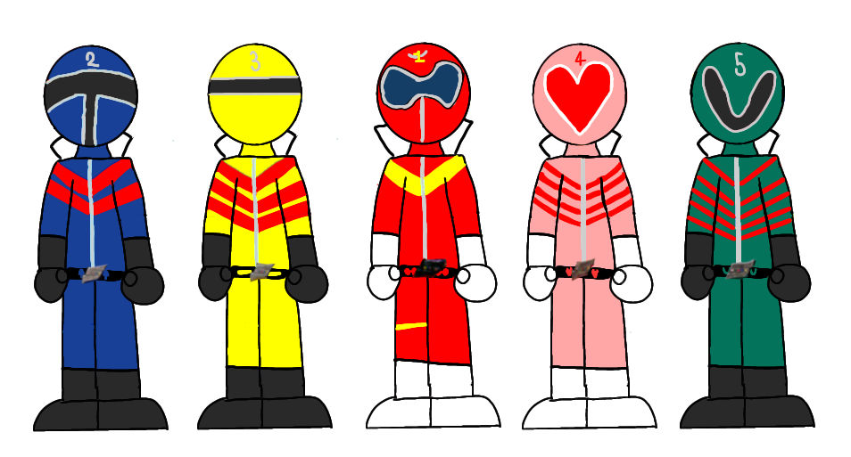 Himitsu Sentai Gorenger by TobyAndBrunoCentral on DeviantArt