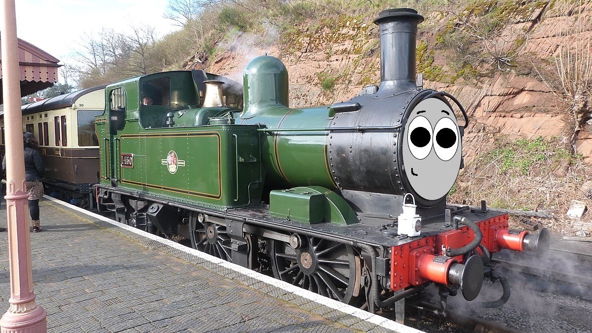 Real Tank Engine Train DerektheDieselfan the Auto Tank Engine by TobyAndBrunoCentral on DeviantArt