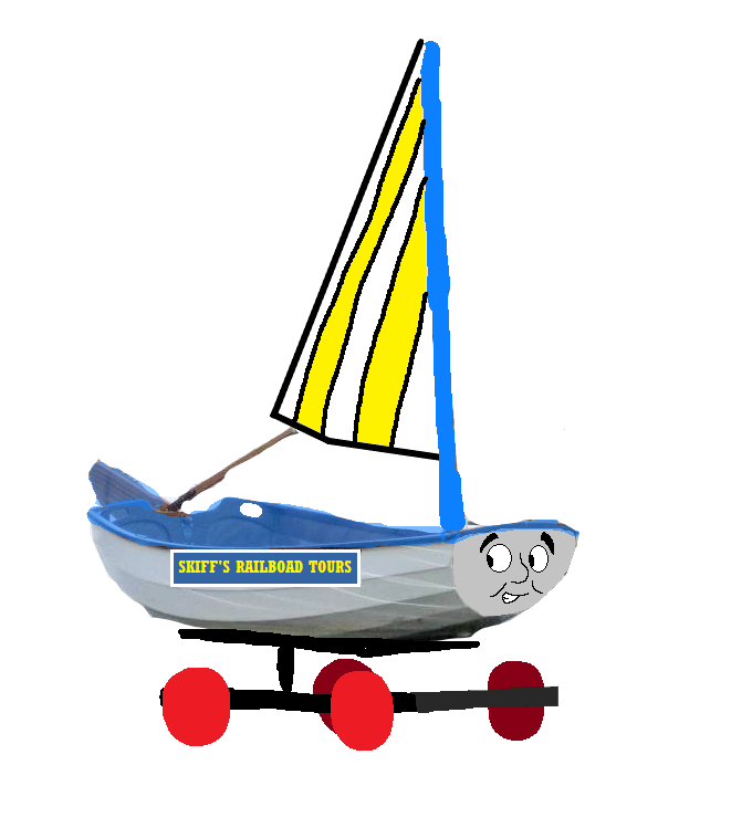Skiff the Railboat Railboat Tours by TobyAndBrunoCentral on DeviantArt